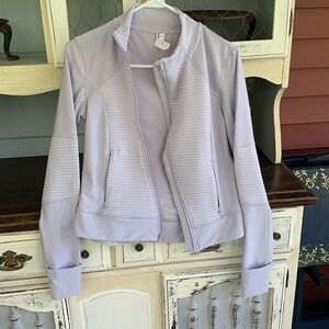 Mondetta long sleeve sports jacket lavender